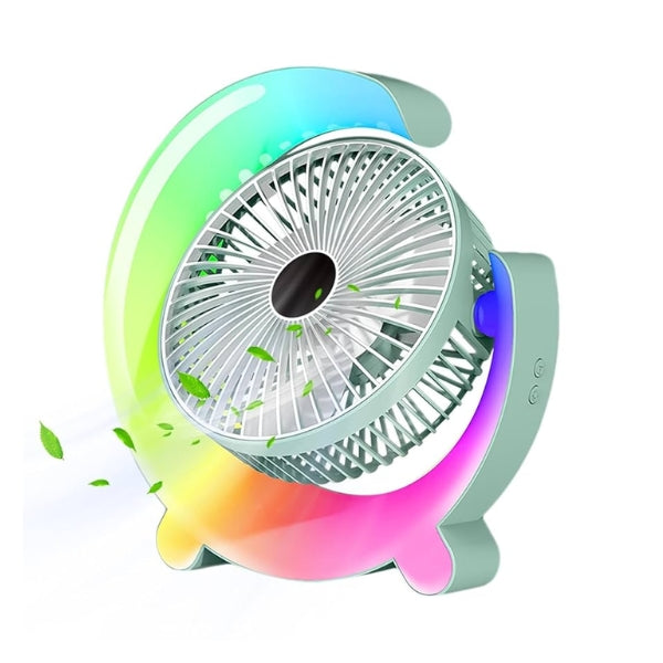 Mini Rechargable LED Fan Gadget spark