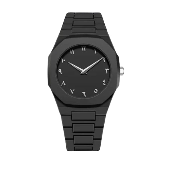 Black Arabic Aura Watch Gadget spark