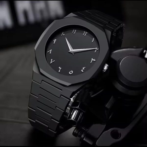 Black Arabic Aura Watch Gadget spark