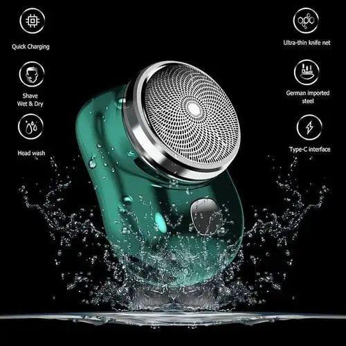 Best mini electric shaver by Gadget Spark with quick charging and waterproof design for wet and dry shaving
