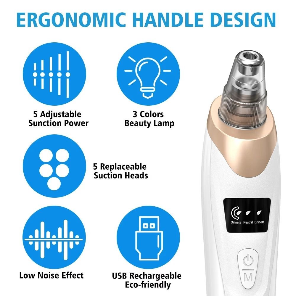Gadget Spark Blackhead Remover Device for Clear Skin - Gadget sparkGadget Spark Blackhead Remover Device for Clear Skin Gadget sparkBlackhead remover for SkinGadget sparkGadget spark