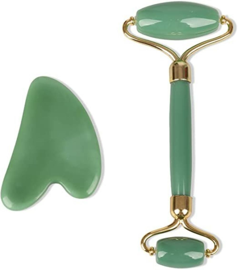 Buy 2 Get 1 Free – 3 Pcs Facial Roller Combo Pack (Jade, Ice & Derma) Gadget spark