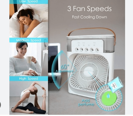 Portable Air Conditioner – USB Mini Cooler