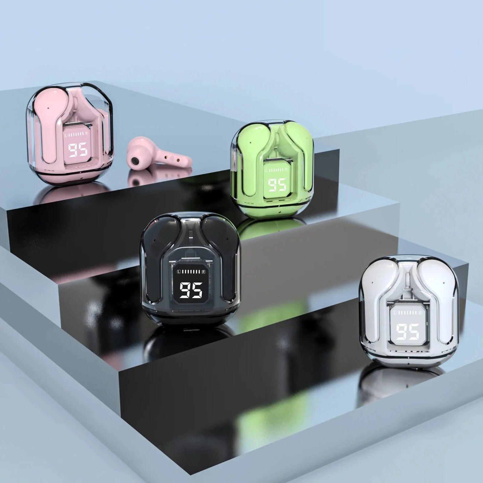 Air 31 TWS Transparent Earbuds Bluetooth 5.3V