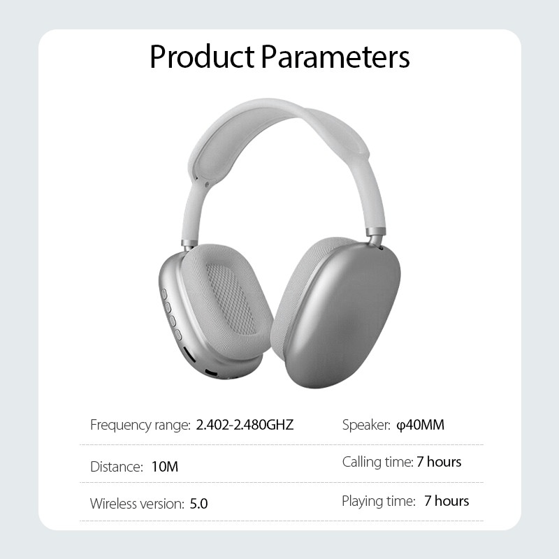 P9 Wireless & Wired Headphone