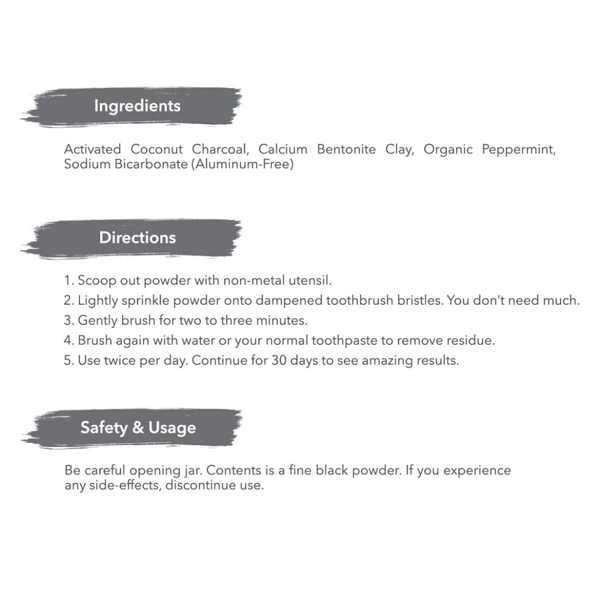 Teeth Whitening Powder